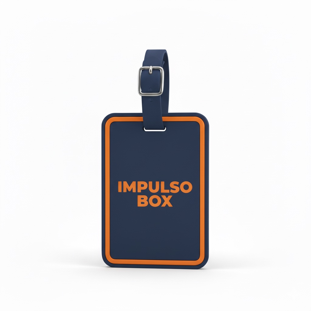 Tag de mala personalizada para viagens