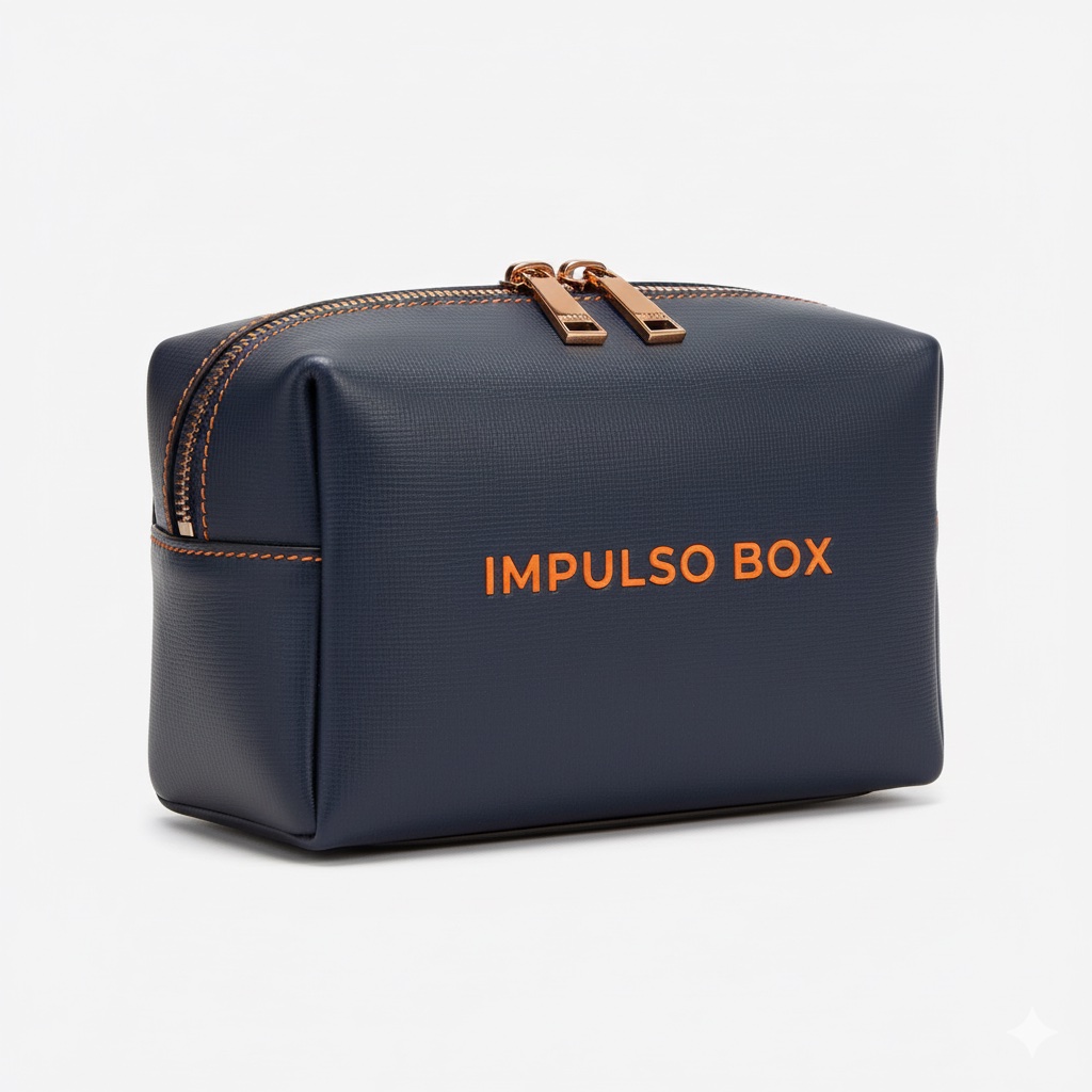 Necessaire personalizada para evento corporativo